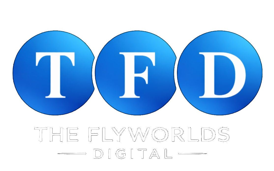 The Flyworlds Digital logo